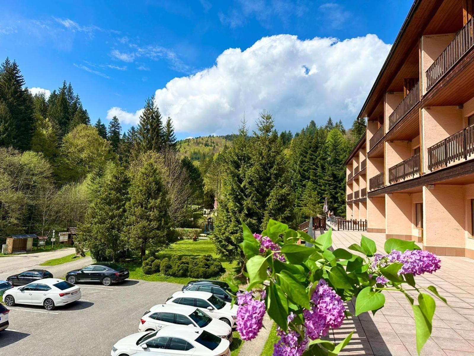 Horsky Hotel Podjavornik Papradno Buitenkant foto