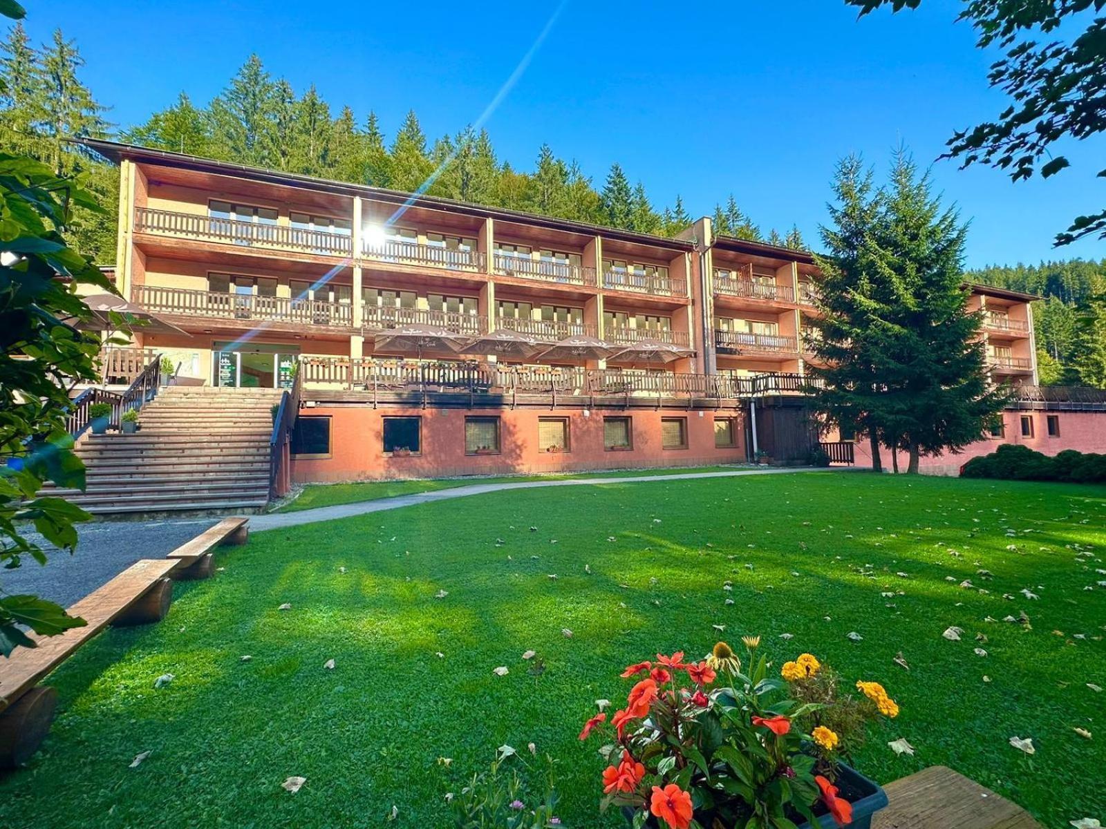 Horsky Hotel Podjavornik Papradno Buitenkant foto